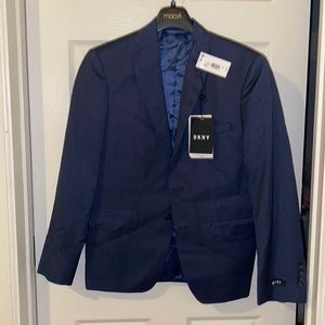 DKNY navy blue sport coat